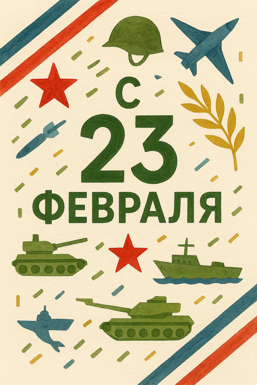 Поздравления с 23 февраля