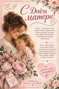 С днём матери!