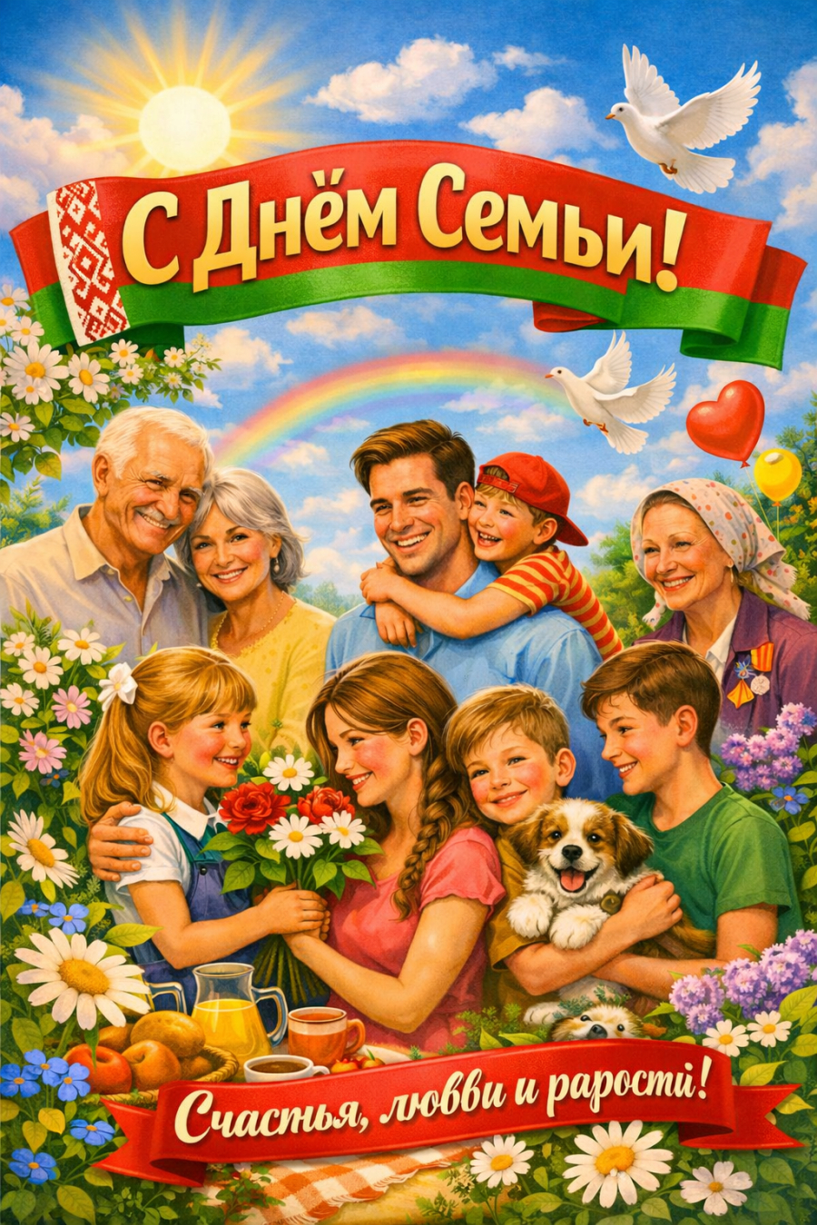 С Днём семьи!
