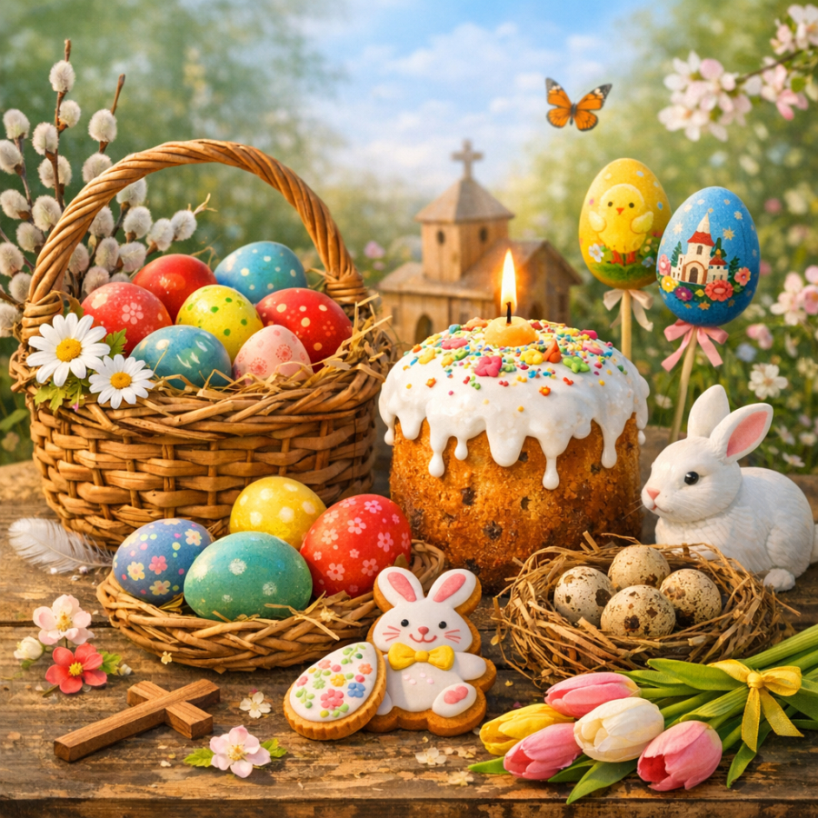 Светлая Пасха &mdash; праздник обновления и надежды!