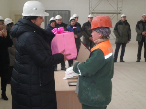 Названы победители конкурса «Лучший штукатур -2020» в ОАО «Строительный трест №9, г.Витебск»